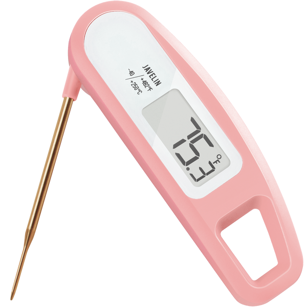 Lavatools Pt09 Combo Pack Super-Quick Commercial Grade Digital Thermometer for Cooking, Meat, Candy, Candle, Liquid, Oil, 4.5 & 3 Probe, Splash